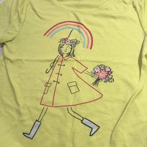 Pj Shirt with a girl and a rainbow umbrella